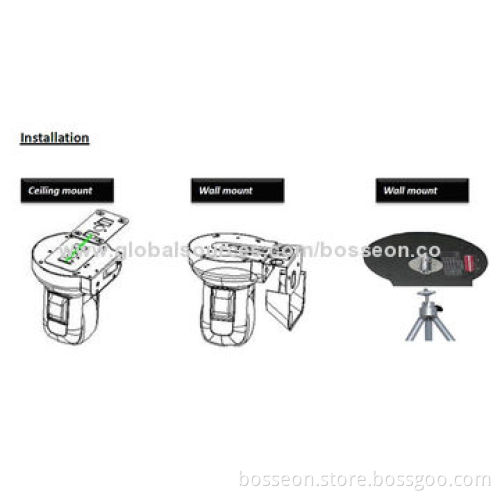 USB Interface Fixed Focus Full HD PTZ Conference Camera 720p 1080p